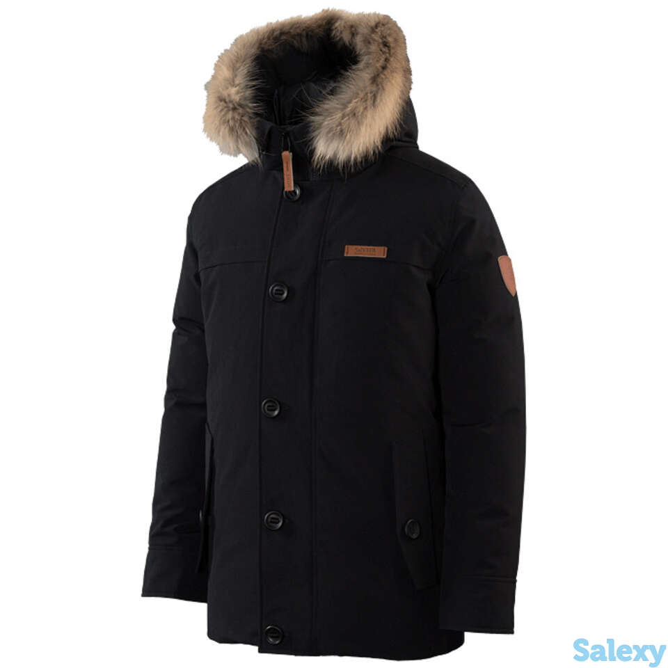 Куртка пуховая мужская сивера хорт 2.0 черная, фотография 1