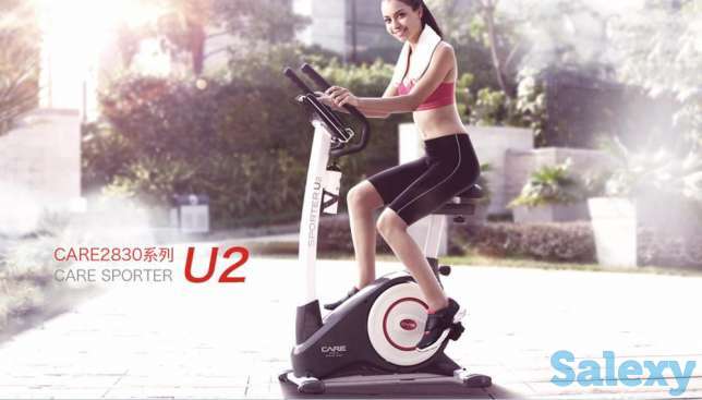 Велотренажер для дома офиса выдерживает до 130 кг доставка установка, фотография 5