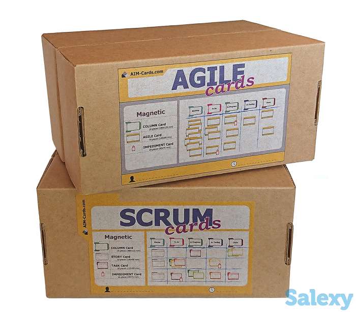 Магнитные карточки для Agile, Scrum и Kanban-доски, фотография 2