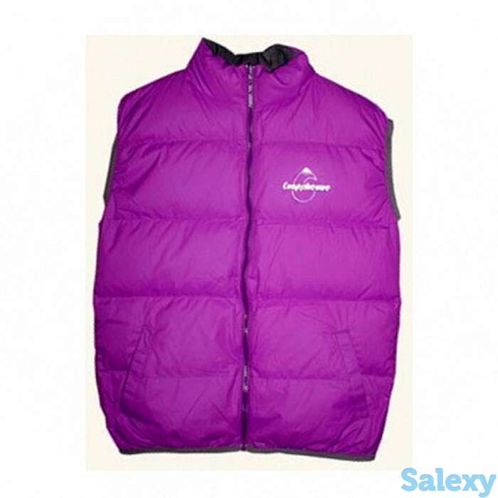 Жилет мужской пуховый снаряжение лайт синий, фотография 1