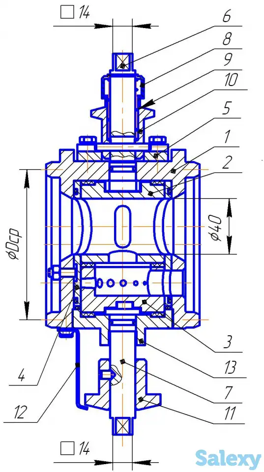 Штуцер дискретный фланцевый   ШДФ-10МК3, фотография 1