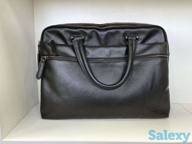 Кожанный мужской портфель, фотография 1