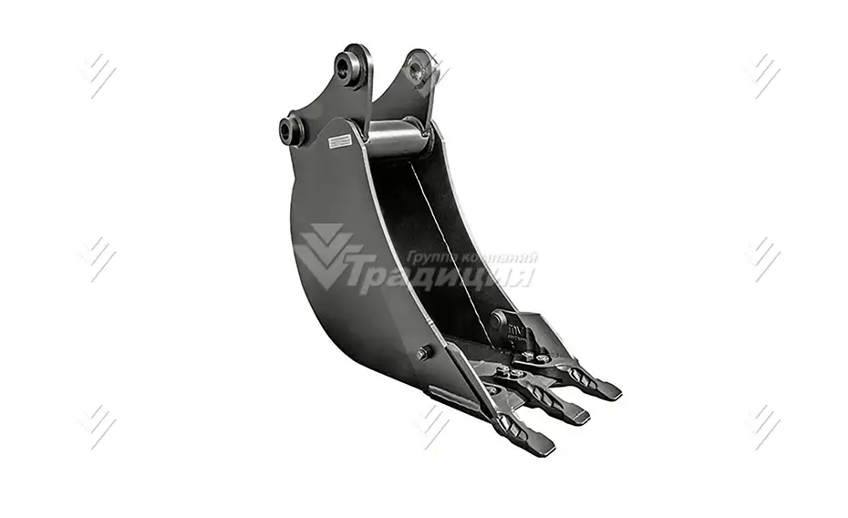 Ковш траншейный узкий на экскаватор-погрузчик, фотография 3