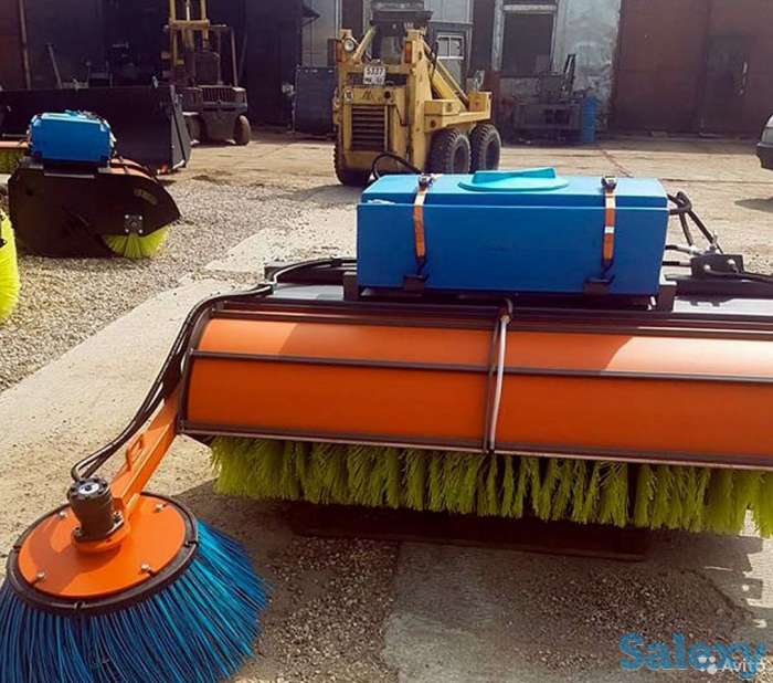 Щётка дорожная, коммунальная на минипогрузчик Bobc, фотография 2