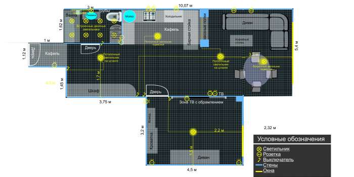 Профессиональный ремонт квартир в астане под ключ с дизайн интерьером, фотография 4