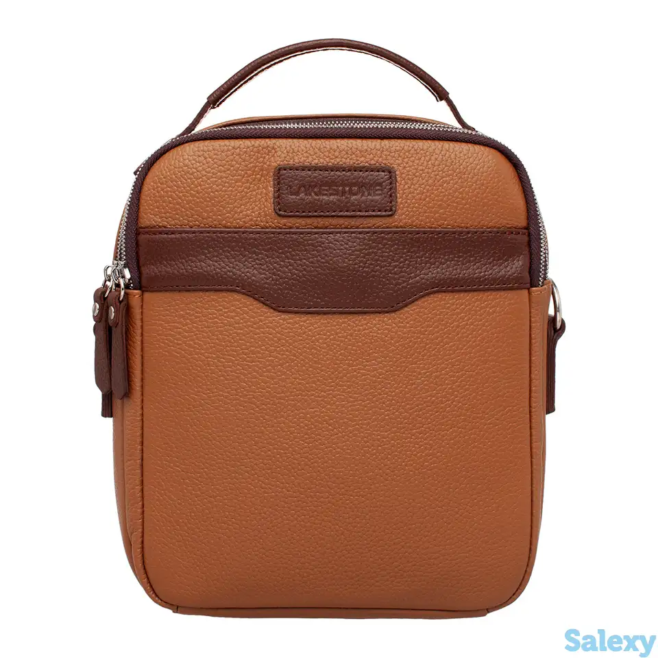 Сумка мужская через плечо ascot camel/coffee, фотография 1