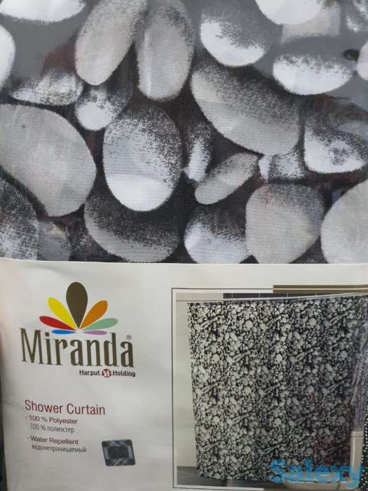 Шторка для ванны, турецкая, с камнями, фотография 1