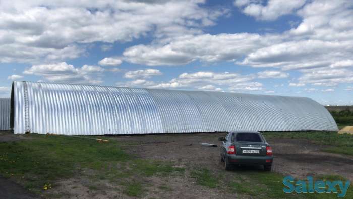 Строительство бескаркасных ангаров, фотография 4