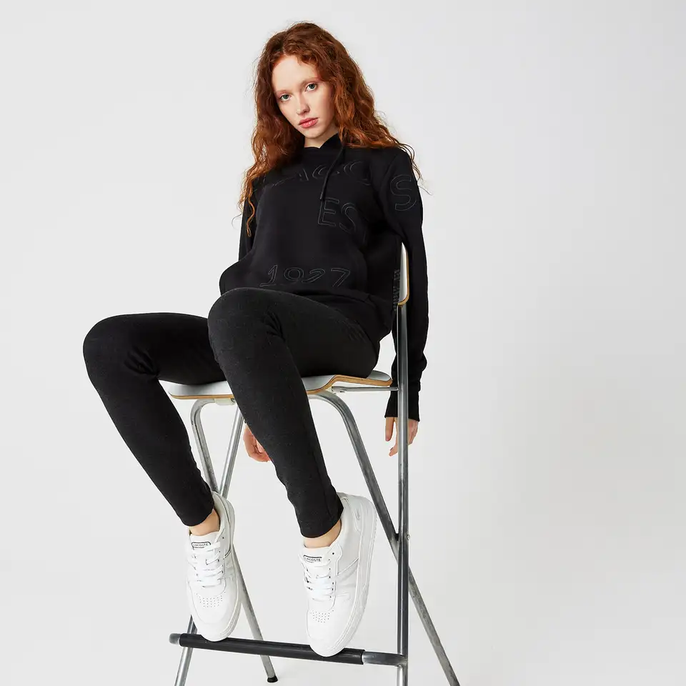 Женская толстовка-худи lacoste, фотография 1