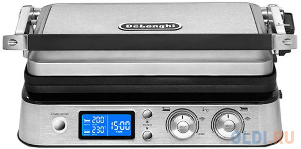 Электрогриль delonghi cgh1030d серебристый, фотография 1