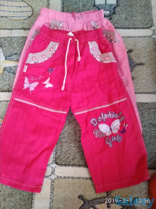 Распродажа шорты с 1 4 лет по 100 и 150 тг бермуды по 500 тг на 5 6 7 лет, фотография 1