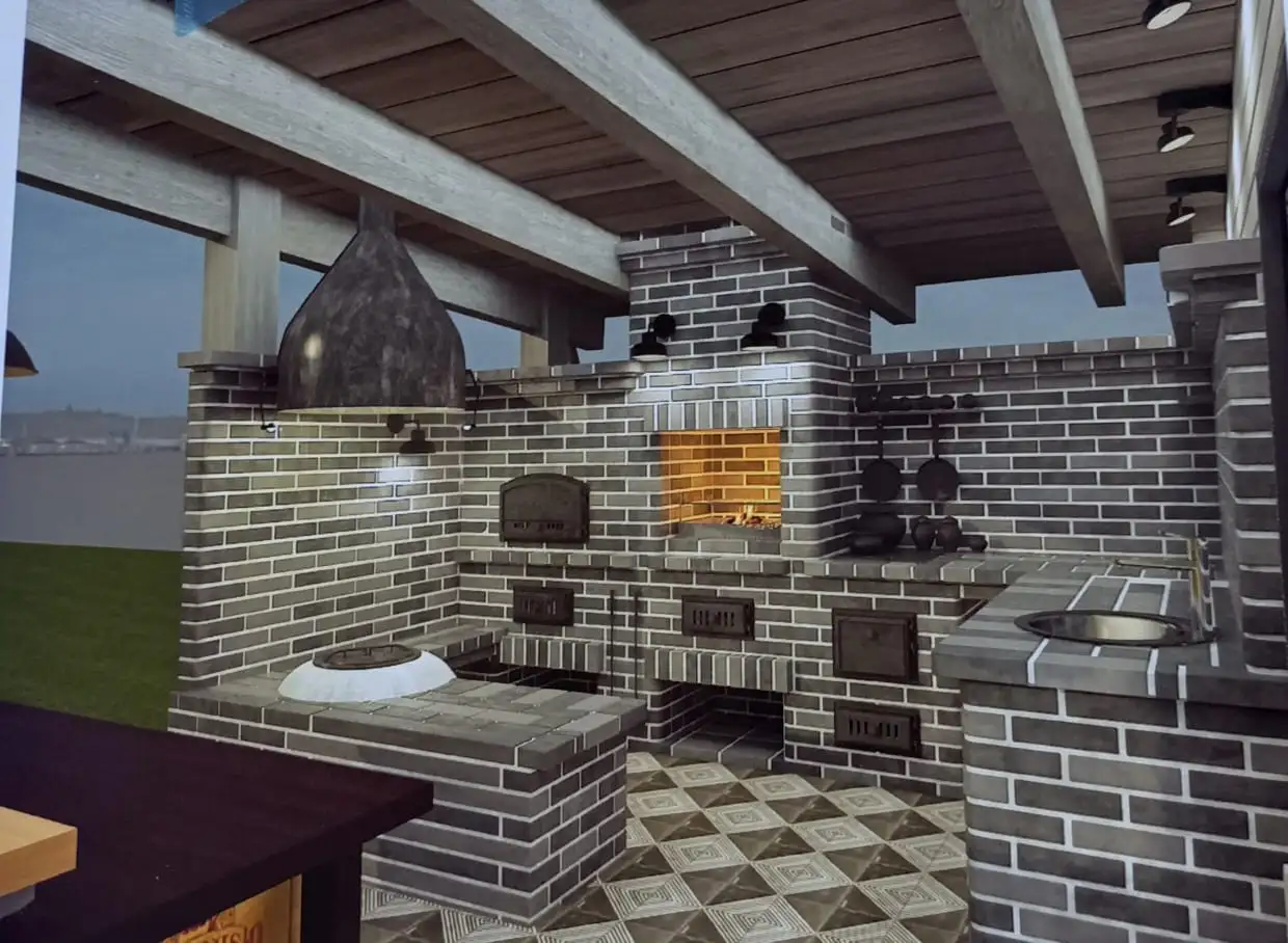 Барбекю комплексы, мангальные зоны, беседки, камины, помпейские печи и многое другое!, фотография 5