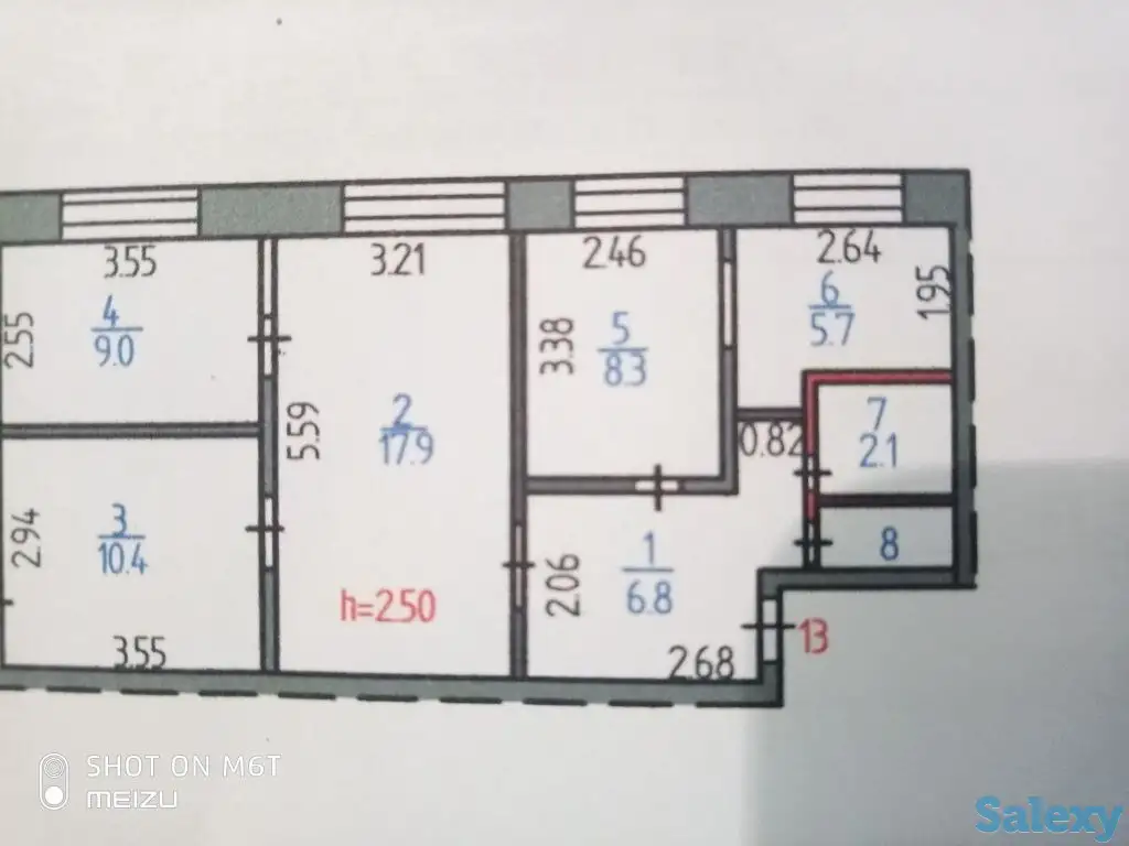 продам квартиру, Костанайская обл, 3 мкр, дом 6, фотография 3