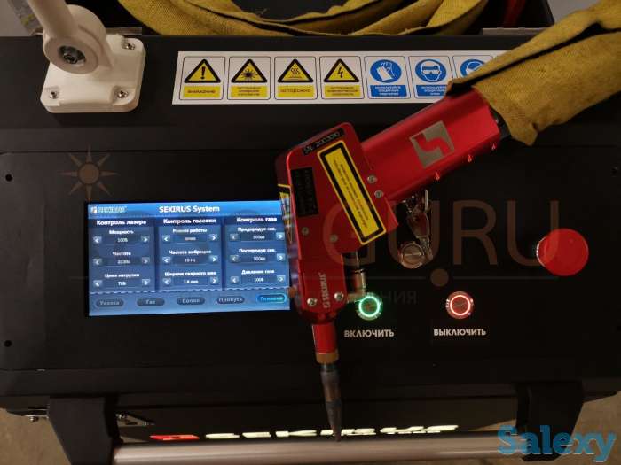 Аппарат ручной лазерной сварки SEKIRUS P3213M-SVR 1000 Вт - производство Россия, фотография 6