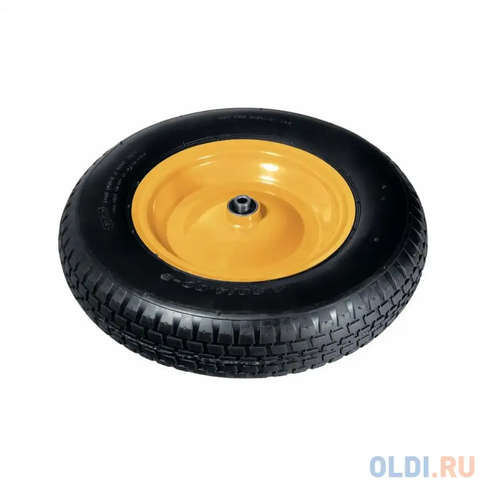 Колесо пневматическое 4.80/4.00-8 d380мм, подш. внут. диам. 12мм, длина оси 90мм//, фотография 1