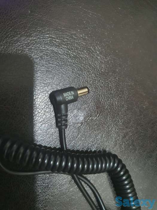 Зарядное устройство навигатора витой шнур Черный, фотография 3