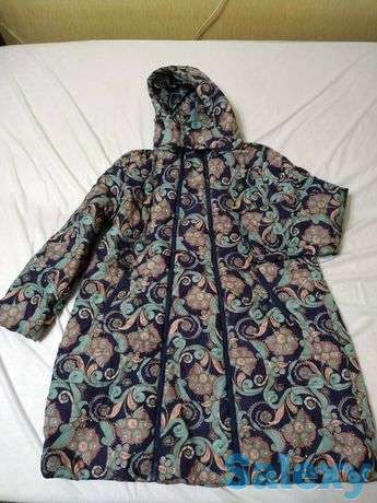 Продам куртку/пальто зимнее для беременных р. 56-58, фотография 1