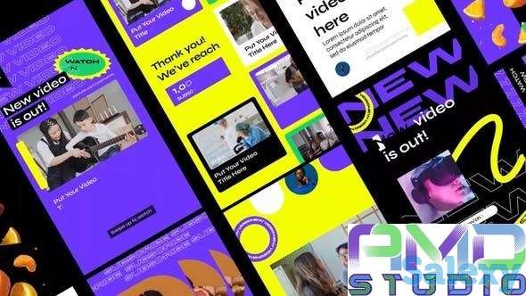 INSTAGRAM STORIES: анонсы видео на YOUTUBE. (INSTAGRAM_РАЗНОЕ_4), фотография 1