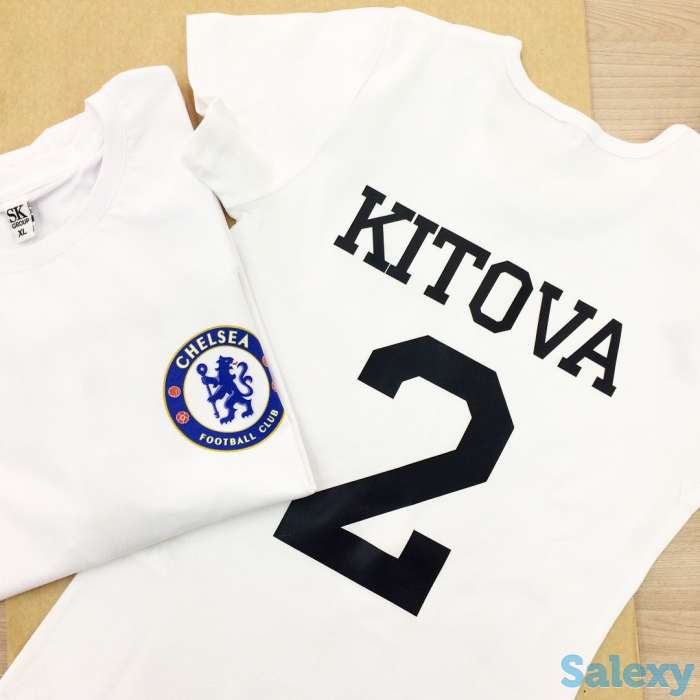 Печать на белых футболках. Нанесение на белых футболках любых принтов., фотография 1