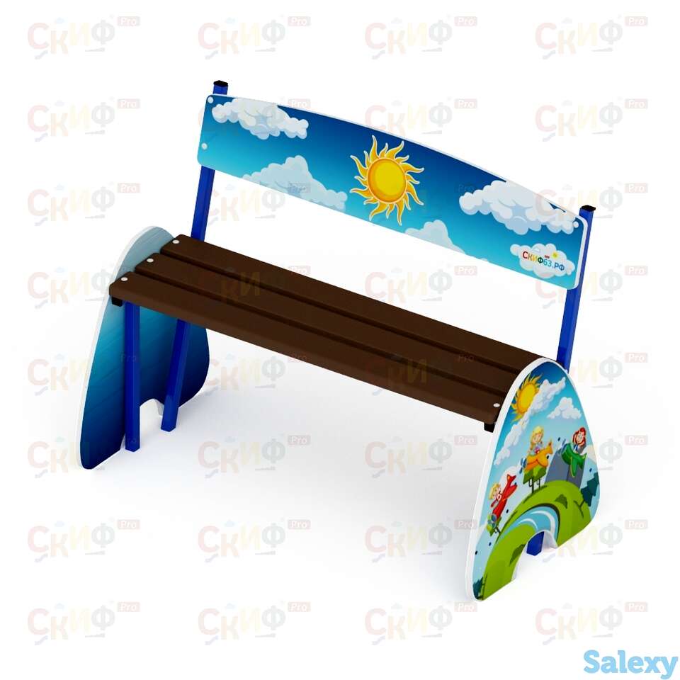 Скамья солнышко мф 41.01.04, фотография 1