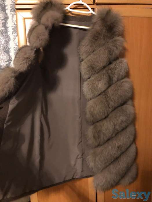Меховая жилетка из натурального песца, фотография 3