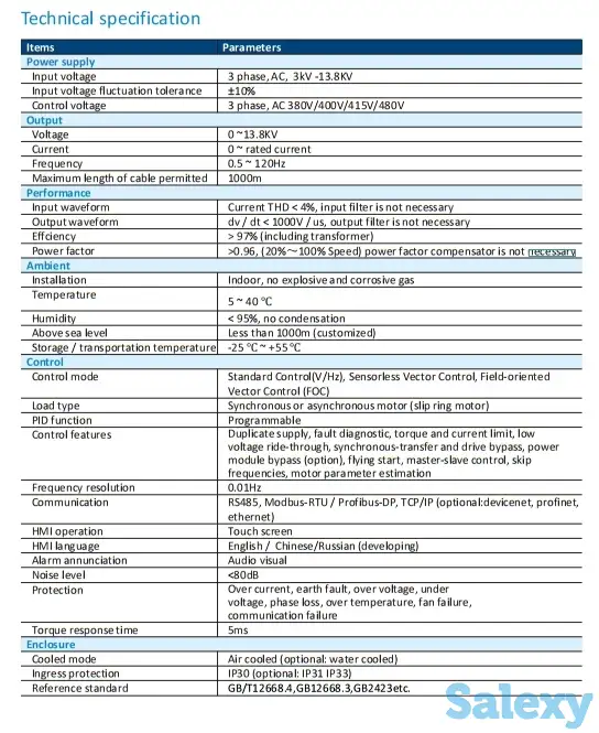 Частотные преобразователи на 6-10 кВ по самой низкой цене., фотография 8