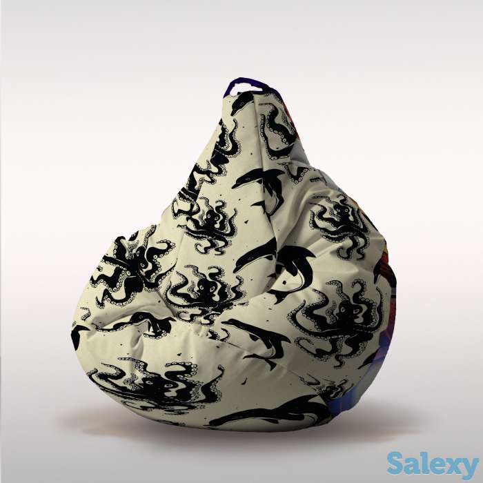 Кресло мешок, кресло груша, бескаркасная мебель, фотография 8