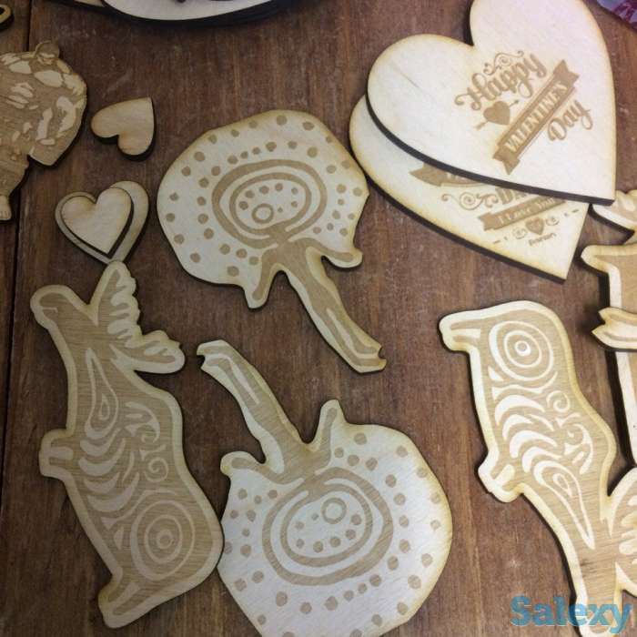 Гравировка на деревянных табличках. Лазерная гравировка на дереве, фанере надписей и несложных рисунков., фотография 1