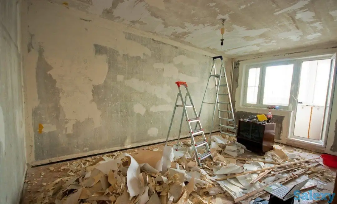 Демонтаж (разбор) всего, стен, бетона Кладка стен., фотография 2