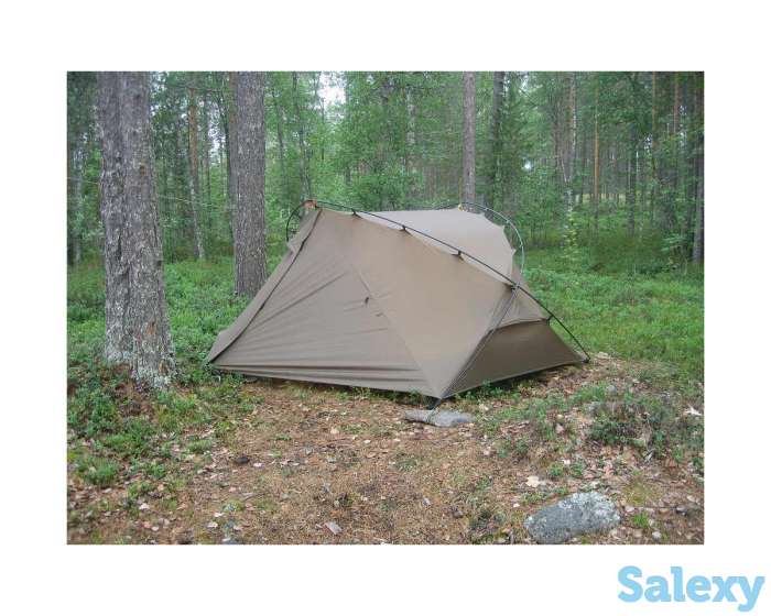 Палатка нормал траппер 2 si/pu желтая, фотография 2