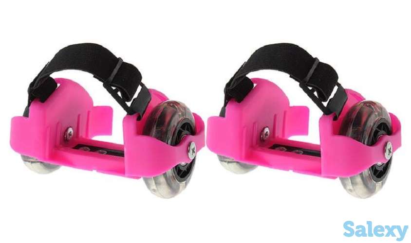 Ролики светящиеся двухколесные, фотография 1