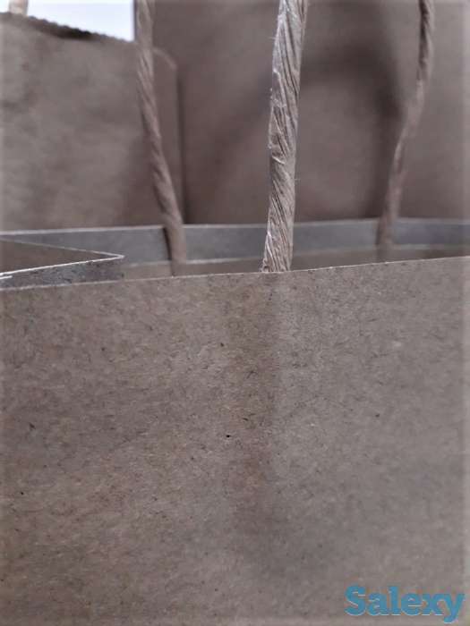 Бумажные белые и крафтовые пакеты Алматы, фотография 5