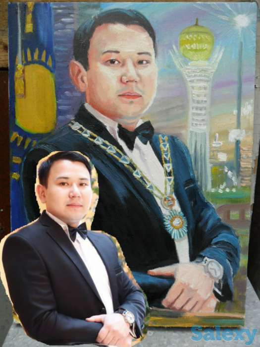 Портреты по фото ручной работы разной техники исполнения., фотография 4