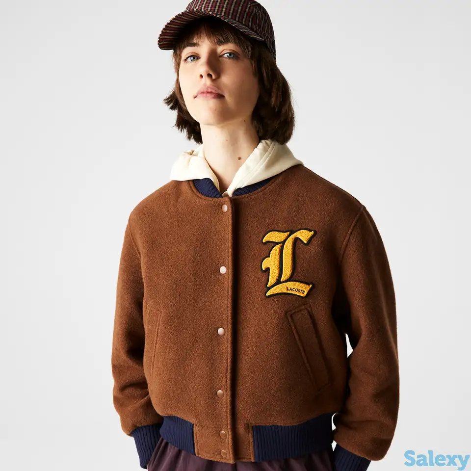 Женский бомбер lacoste l!ve, фотография 1