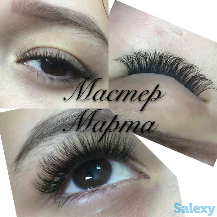Наращивание ресниц, фотография 1