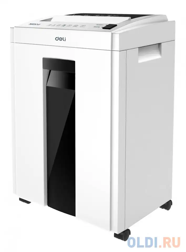 Шредер deli et053 белый (секр.p-4) фрагменты 16лист. 23лтр., фотография 1