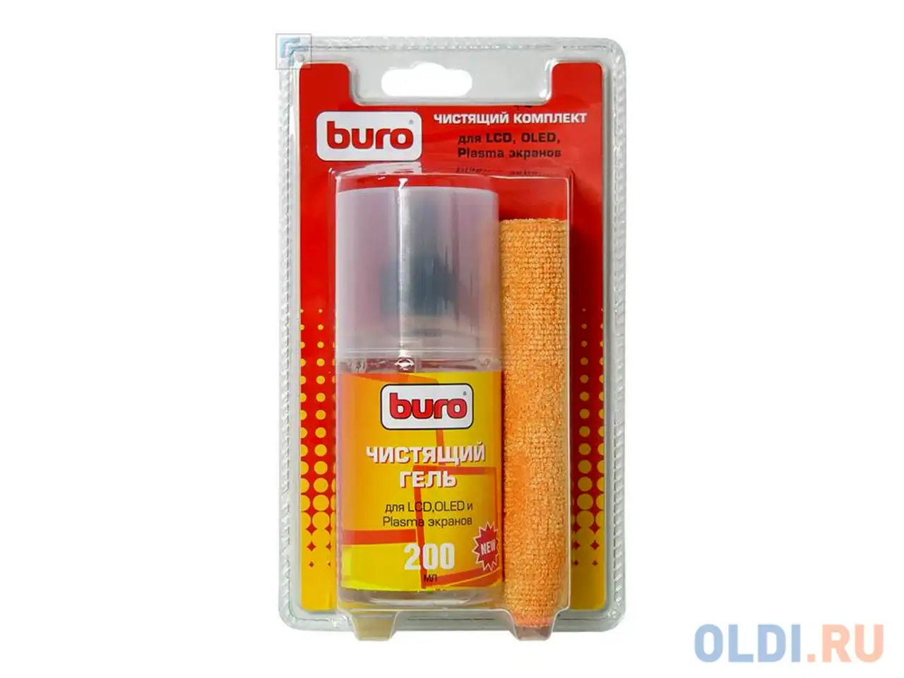 Чистящее средство buro bu-glcd гель для чистки lcd led plasma панелей, фотография 1