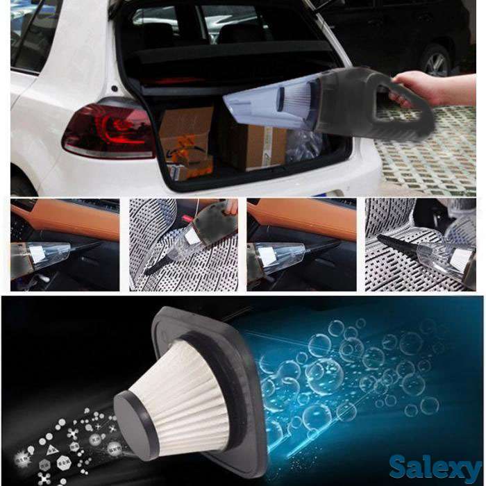 Автомобильный пылесос DRY Wet Vacuum Cleaner High Power 80 Вт, фотография 1