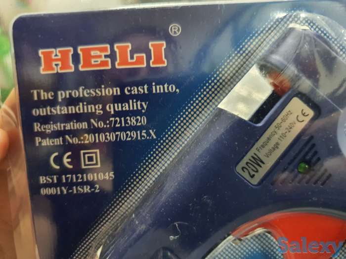 Пистолет клеевой Buyincoins Heating Hot Melt Glue Gun 20W, фотография 2