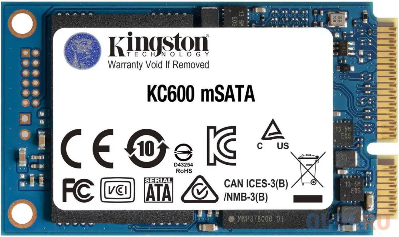Ssd накопитель kingston kc600 256 gb sata-iii, фотография 1