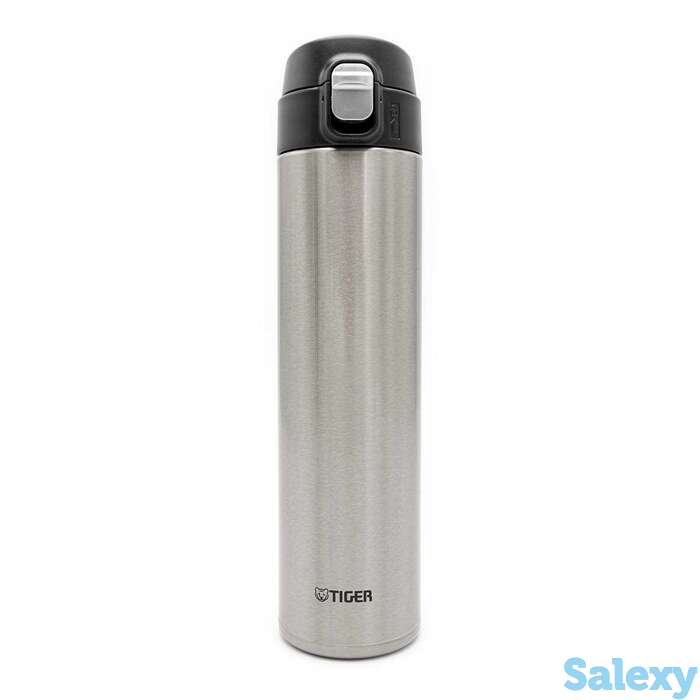Термос-кружка tiger mmj-a601 0.6л clear stainless, фотография 1