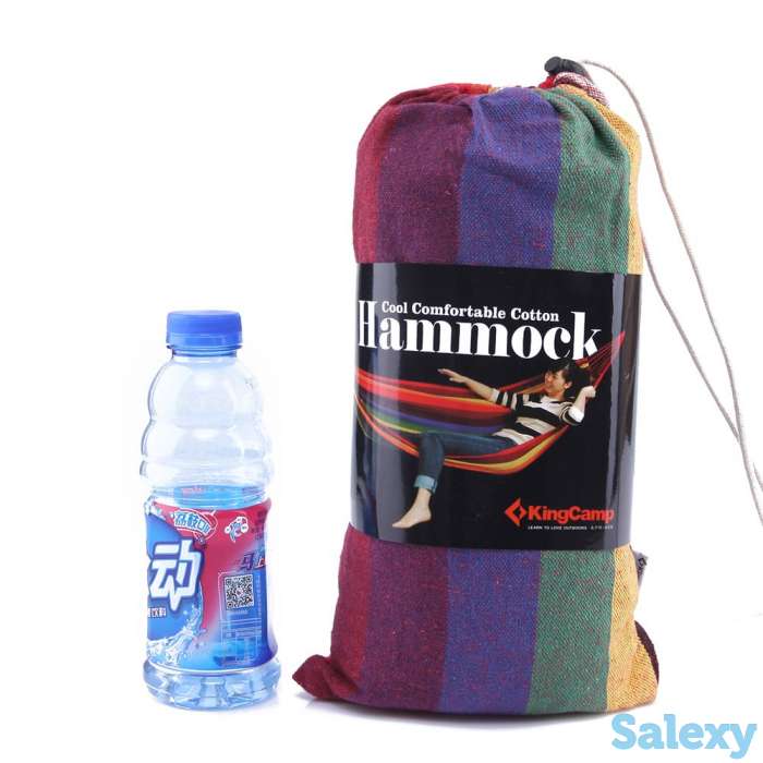 Гамак kingcamp canvas hammock оранжевый, фотография 3