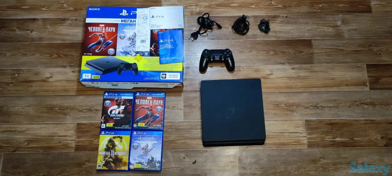 PlayStation 4 Slim 1tb с аккаунтом, фотография 1