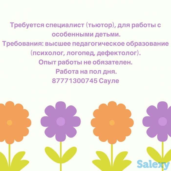 Требуется сотрудник с педагогическим образованием, фотография 1