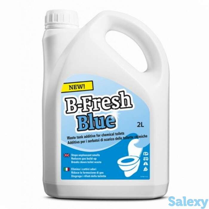 Жидкость для биотуалета thetford porta potti b-fresh blue 2л, фотография 1