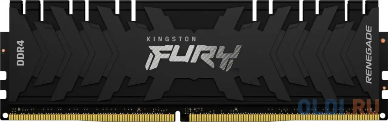 Оперативная память для компьютера kingston fury renegade dimm 16gb ddr4 2666, фотография 1