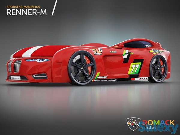 Детская кровать машина renner-M, фотография 2