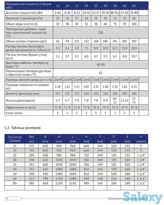 котел отопления твердотопливный с увеличенным временем горения Вивус - СИБИРЯК 20 кВт. (отопление до 200 кв. метров), фотография 7