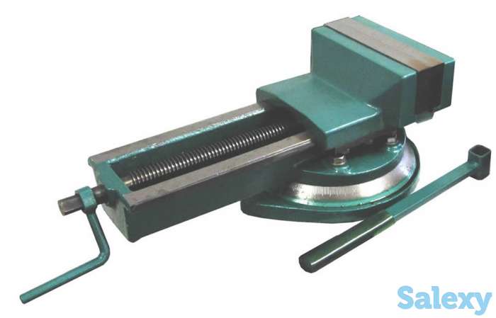 Тиски станочные ГОСТ 16518 стальные поворотныеА=200), фотография 1