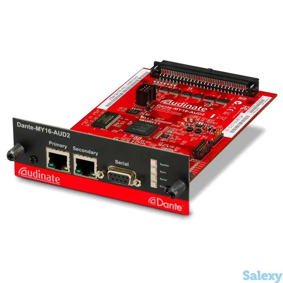 Плата расширения yamaha dante-my16-aud2, фотография 1